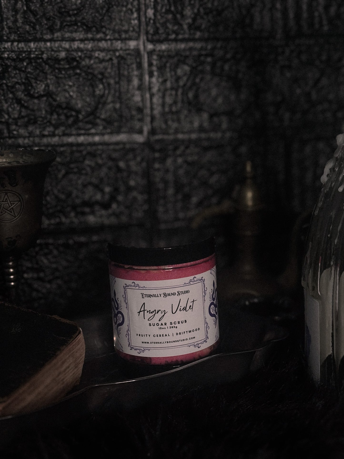 Angry Violet Sugar Scrub